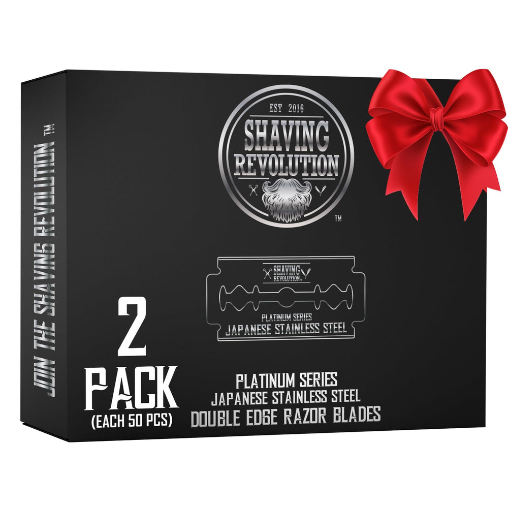 Hojas SHAVING REVOLUTION con platino japonés para afeitado suave y preciso.