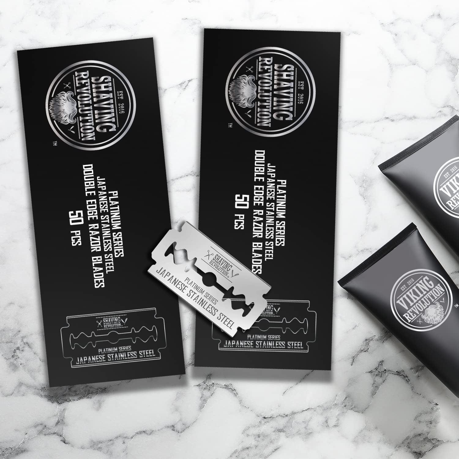 Promesa Vikinga SHAVING REVOLUTION garantiza satisfacción del cliente.