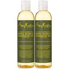 SheaMoisture aceite corporal oliva-te verde para baño nutritivo.