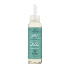 SheaMoisture Aceite Serum Cabello, botella-vertido, alivio suave para el cuero cabelludo.