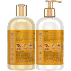 SheaMoisture acondicionador: frasco con hidratación intensa para rizos definidos.