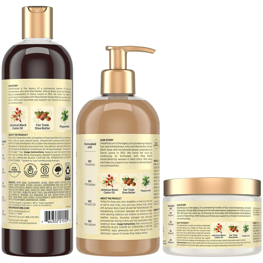 Acondicionador restaurador SheaMoisture brinda nutrición para cabello natural o rizado