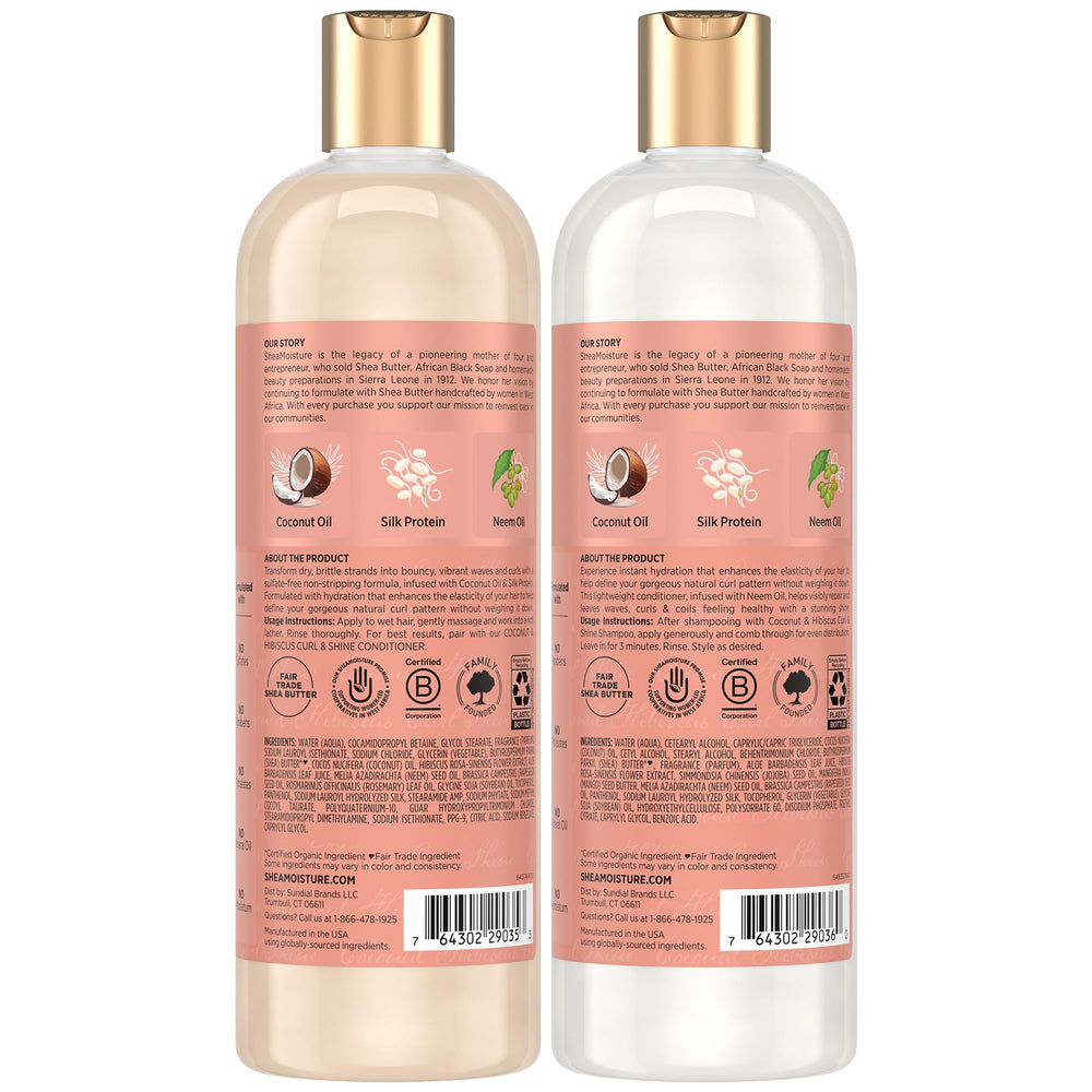 Conditionneur Coco Hibiscus pour démêler et boucles douces