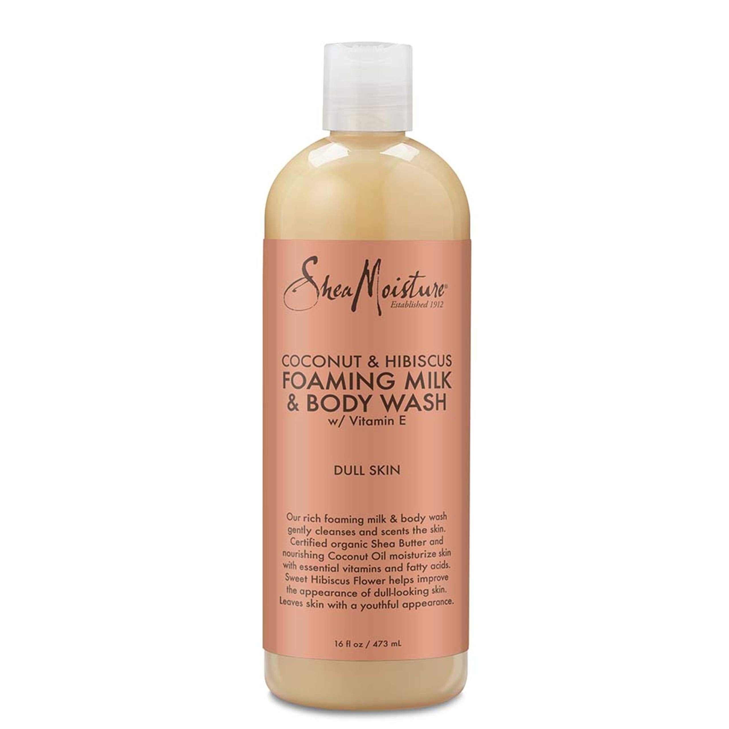 SheaMoisture Coco Hibiscus: espuma cremosa para piel suave durante la ducha