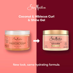 Definición suave de rizos con Gel Soufflé SheaMoisture Hibisco