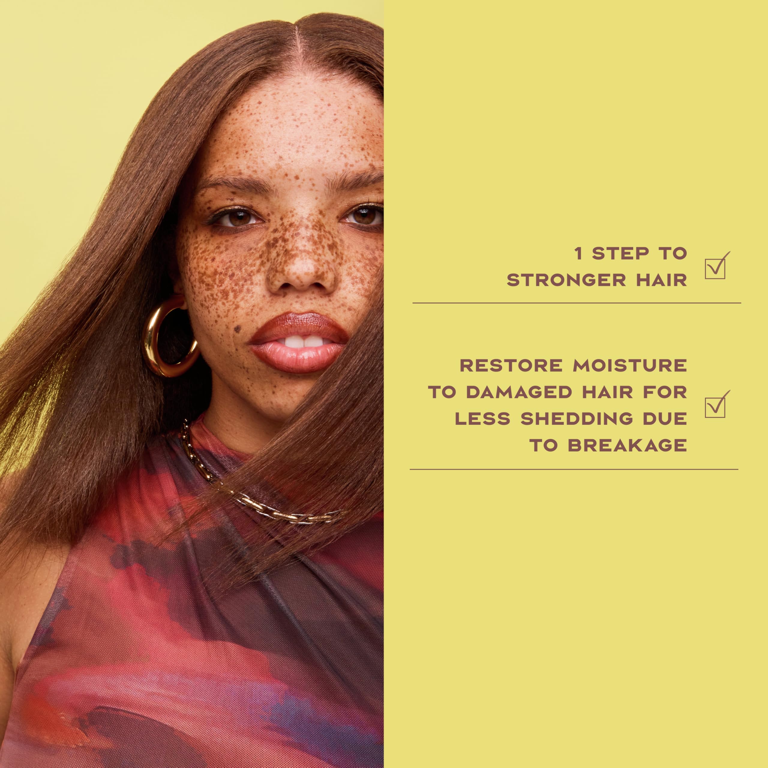 Cabello suave y menos enredos tras el tratamiento SheaMoisture