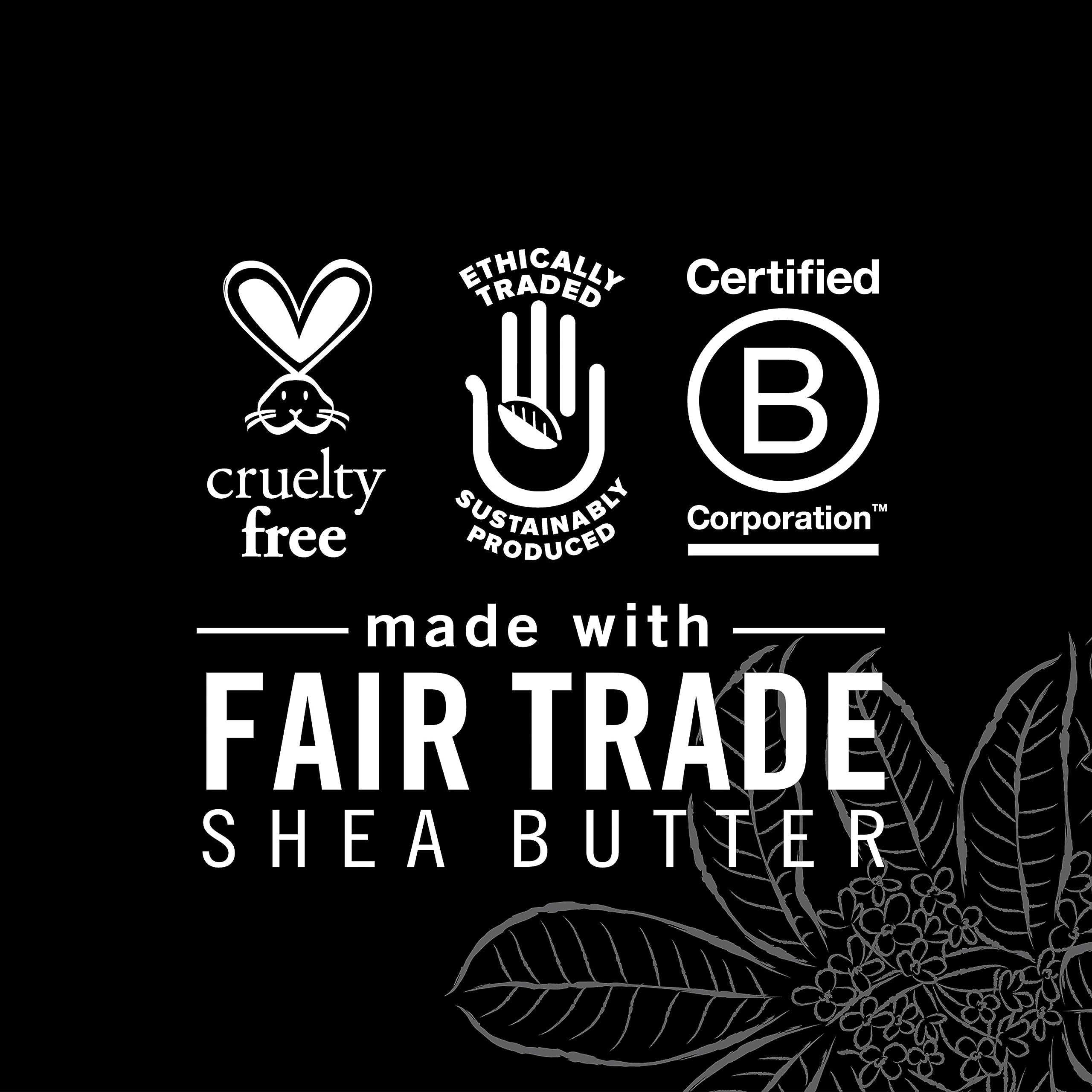 Uso diario de la barra SheaMoisture para limpieza suave.