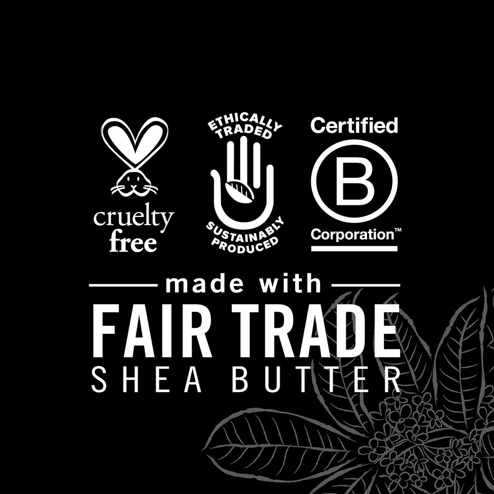 Uso diario de la barra SheaMoisture para limpieza suave.