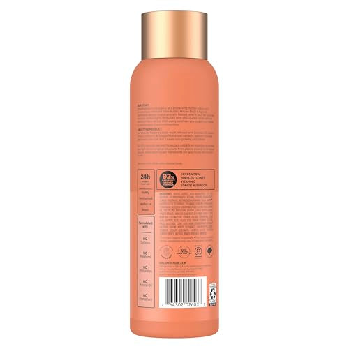 Gel de ducha Coco Hibisco de SheaMoisture, textura suave que limpia sin resecar