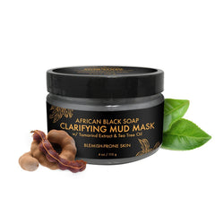 SheaMoisture mascarilla africana negra textura para limpieza y poros