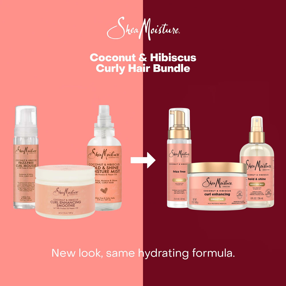 Routine quotidienne avec le bundle – boucles hydratées et définies.