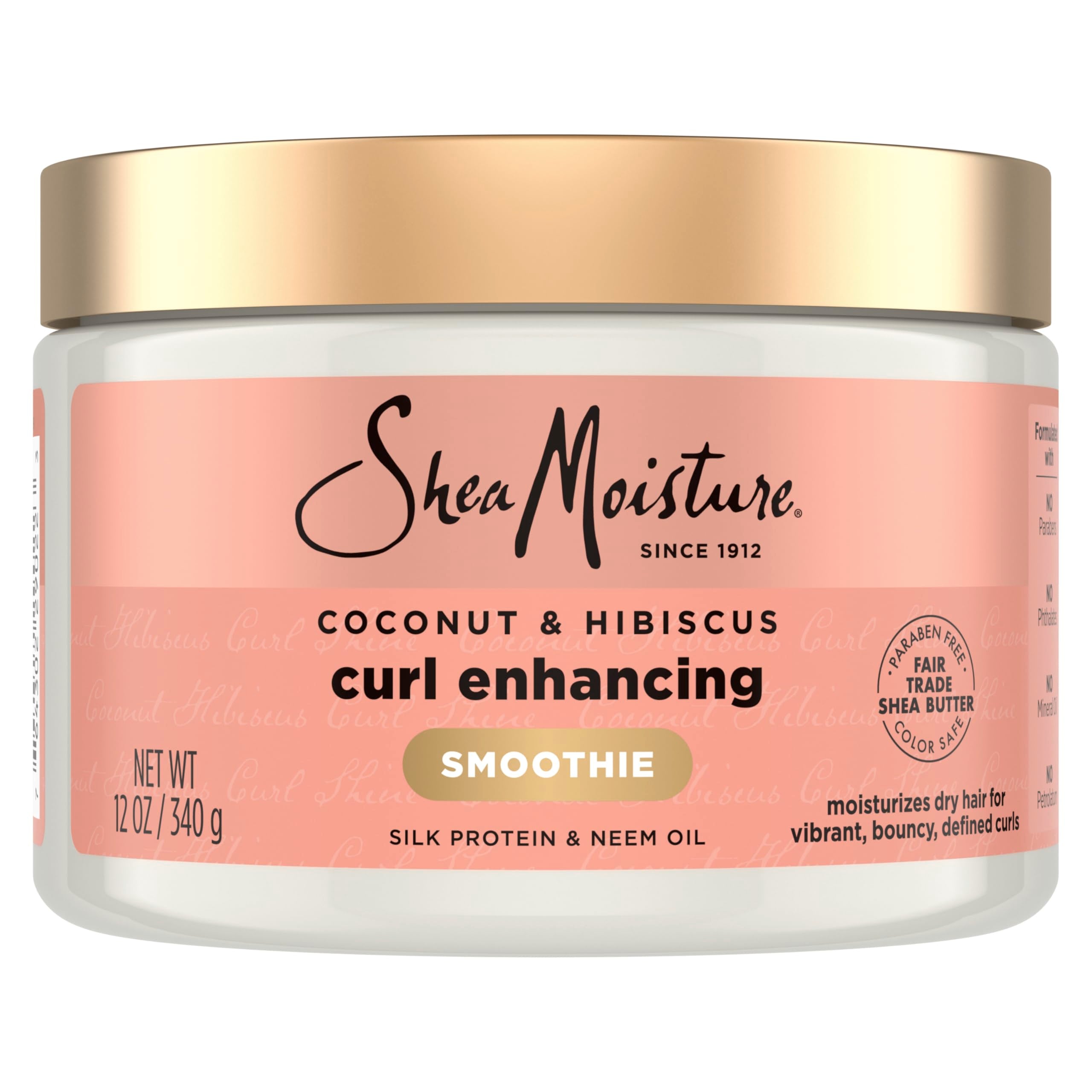 SheaMoisture Smoothie crema-definicion-rizos coco hibisco, uso diario
