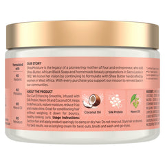 SheaMoisture Smoothie textura-seda, suaviza rizos y aporta brillo