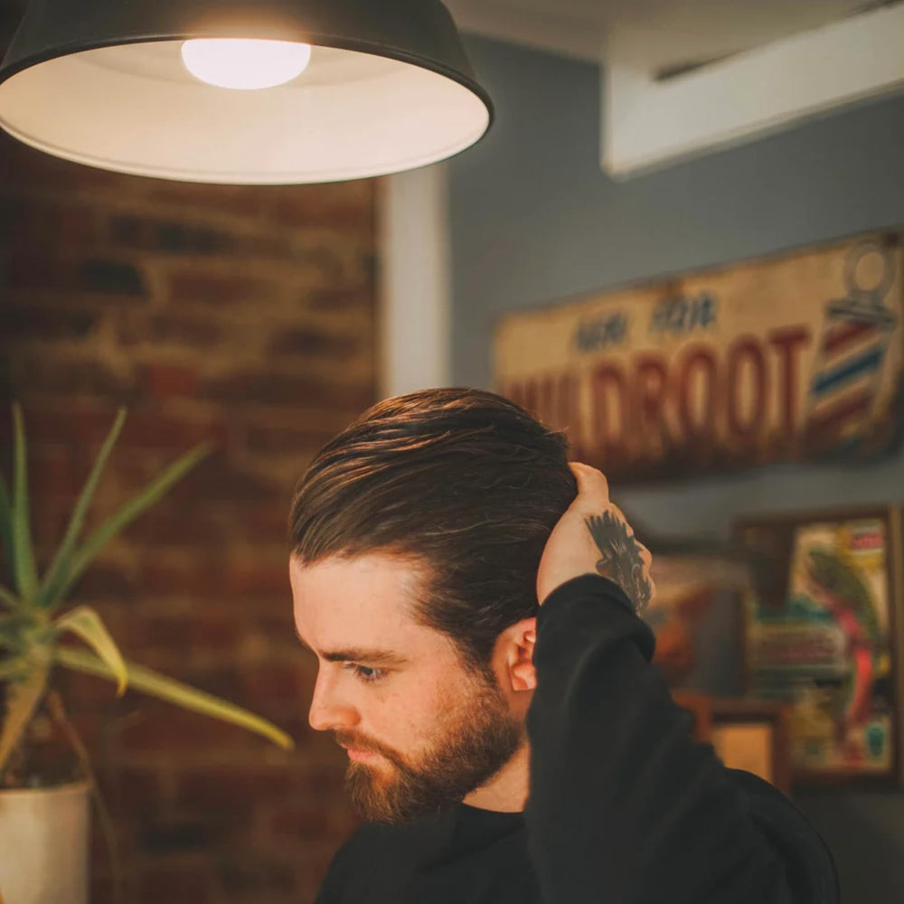 Shear Revival Crystal Lake envase ámbar reutilizable y packaging ecológico