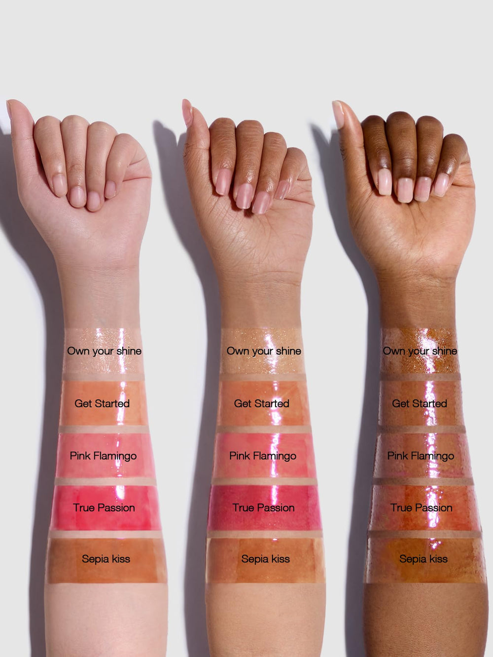 SHEGLAM Booster Shine empaque de lujo para llevar con estilo.