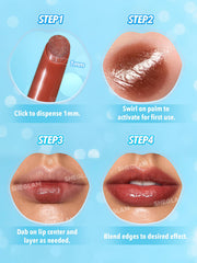 Aceite de coco en fórmula SHEGLAM brillo labial cristal de azúcar
