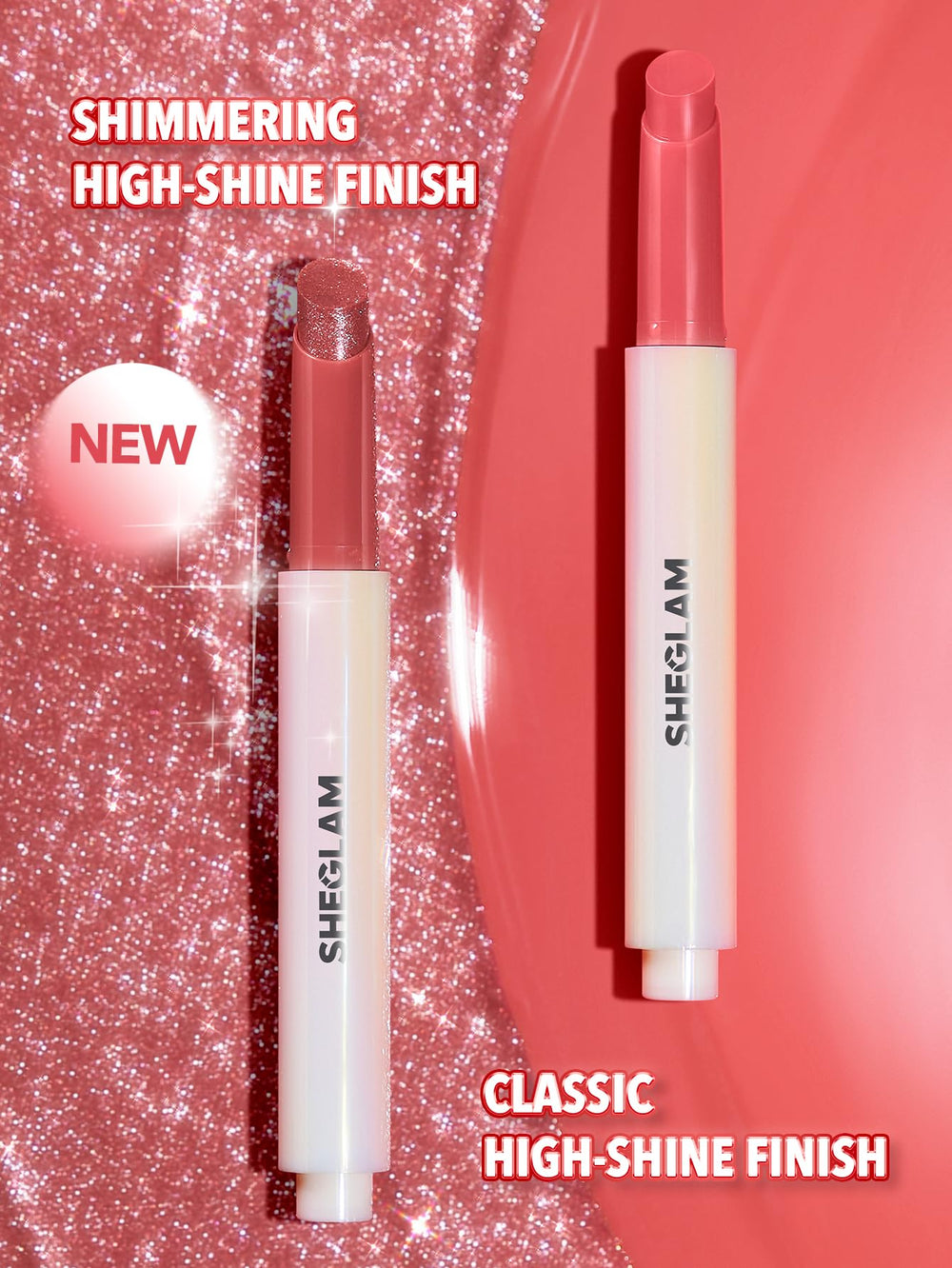 Producto libre de crueldad SHEGLAM brillo labial cristal de azúcar