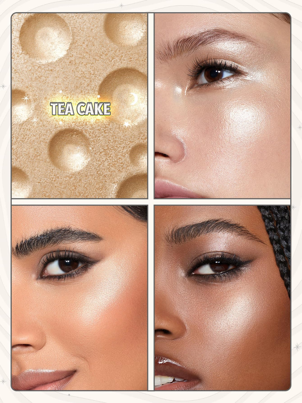 SHEGLAM Brillo Lunar iluminador escote para un brillo sutil