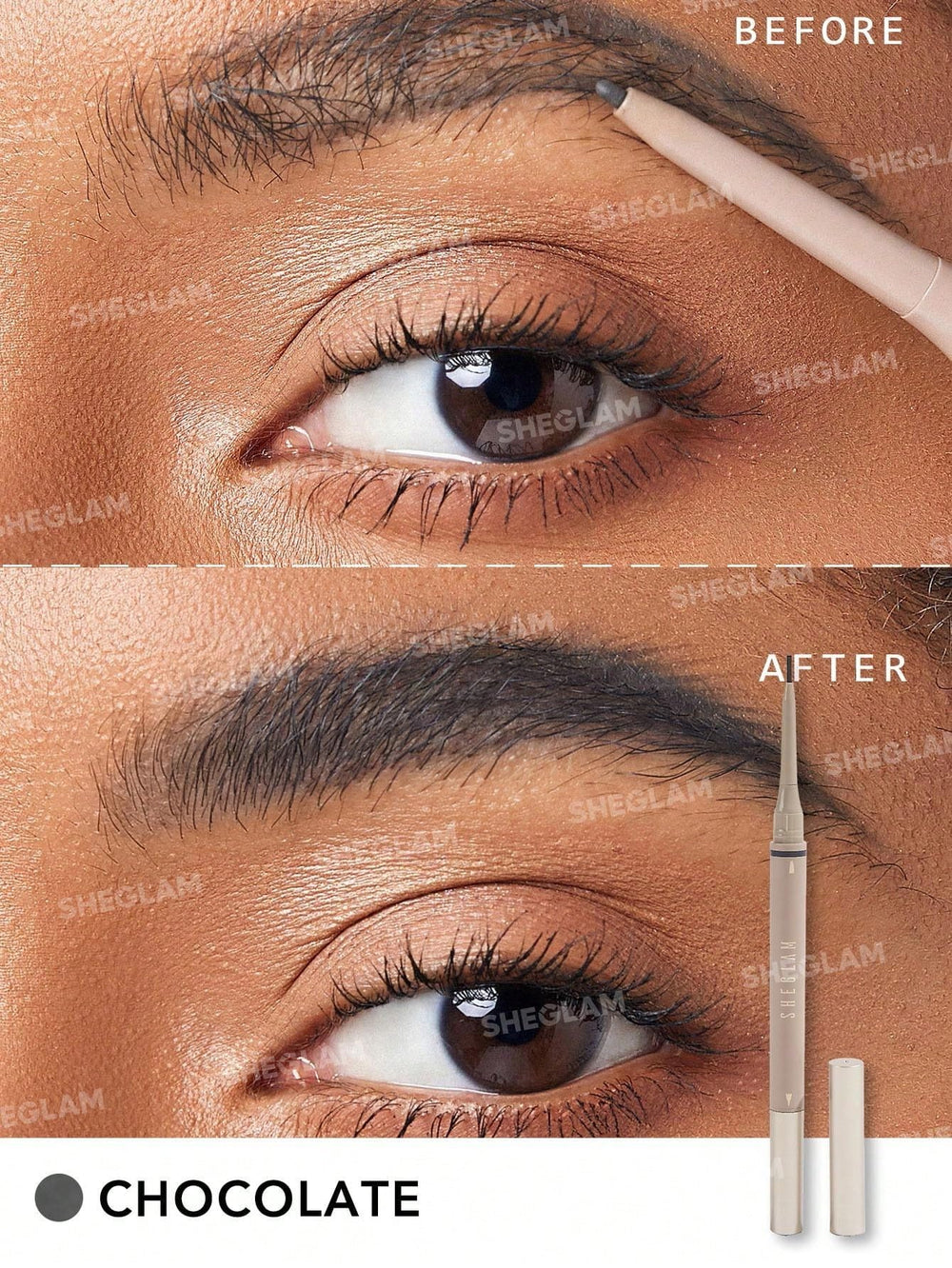 SHEGLAM cejas tinta liquida resistente al agua para mayor duracion