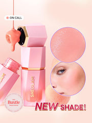 SHEGLAM Color Bloom Blush Líquido con textura ligera para un acabado natural.