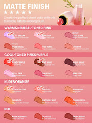 SHEGLAM Color Bloom Candy Apple con vitamina C para iluminar la piel.