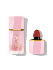 SHEGLAM Color Bloom Rubor Líquido Carmín Fino con aplicador integrado para aplicación precisa