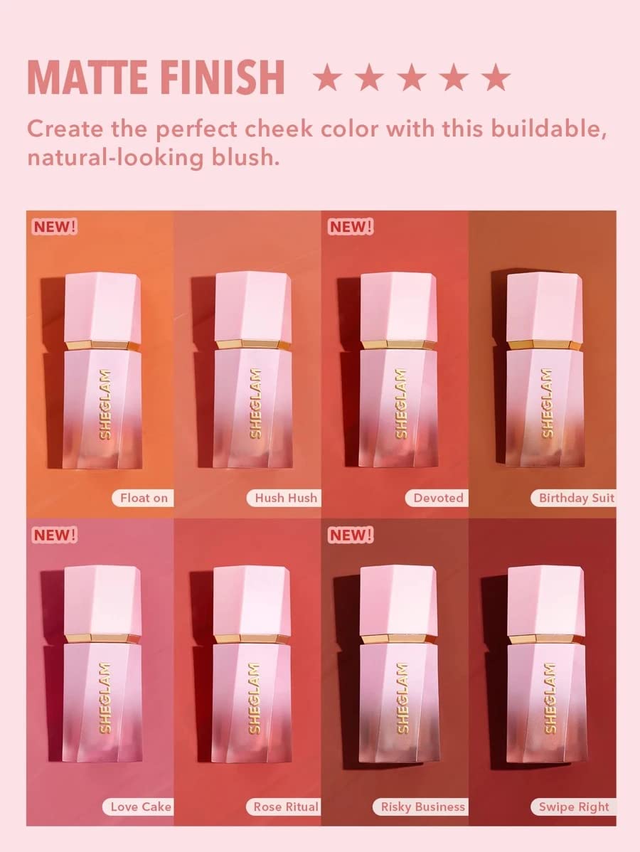 Rubor de SHEGLAM con vitamina C para iluminar la piel