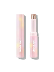 SHEGLAM Crystal Jelly Glaze Stick textura suave y fácil de aplicar para un look luminoso.