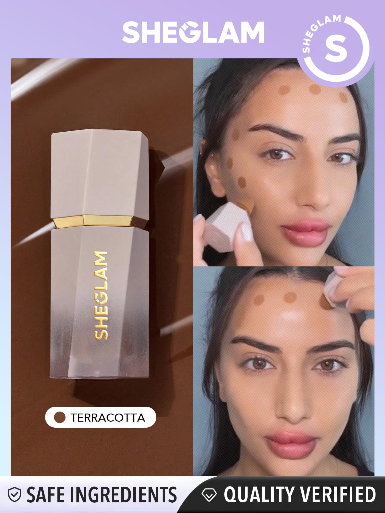 SHEGLAM Sun Sculpt: difuminado suave con larga duración de contorno