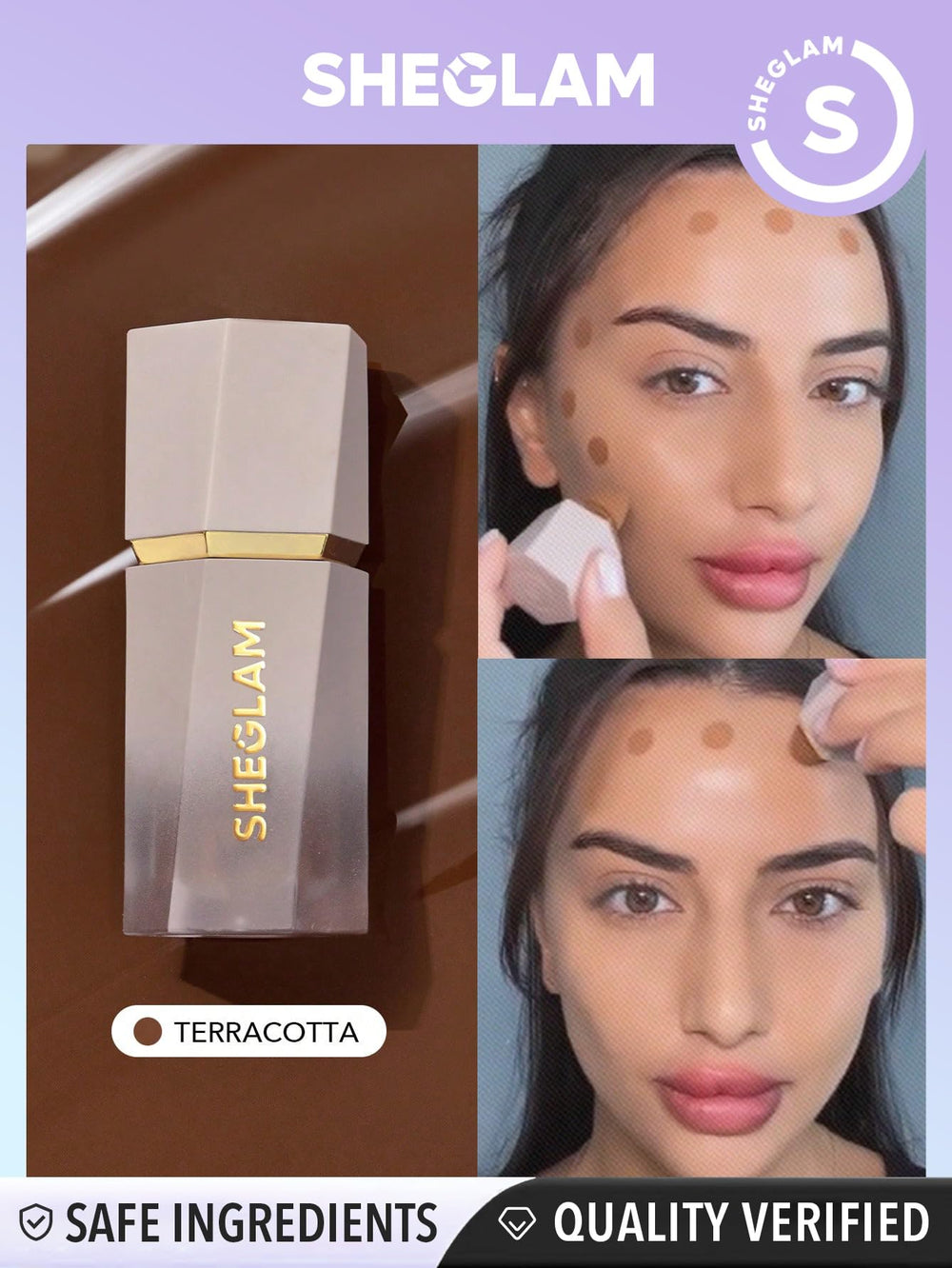 SHEGLAM Sun Sculpt: difuminado suave con larga duración de contorno