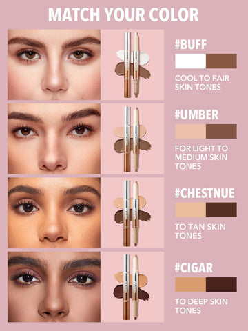 SHEGLAM efecto 3D-caras-umber añade dimensión suave