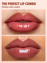 SHEGLAM gloss labial: brillo hidratante para labios nutridos.