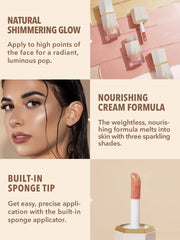 SHEGLAM Glow Bloom brillo luminoso con acabado húmedo