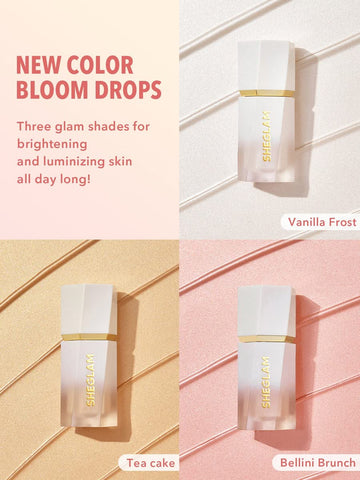 SHEGLAM Glow Bloom envase rosa para uso diario