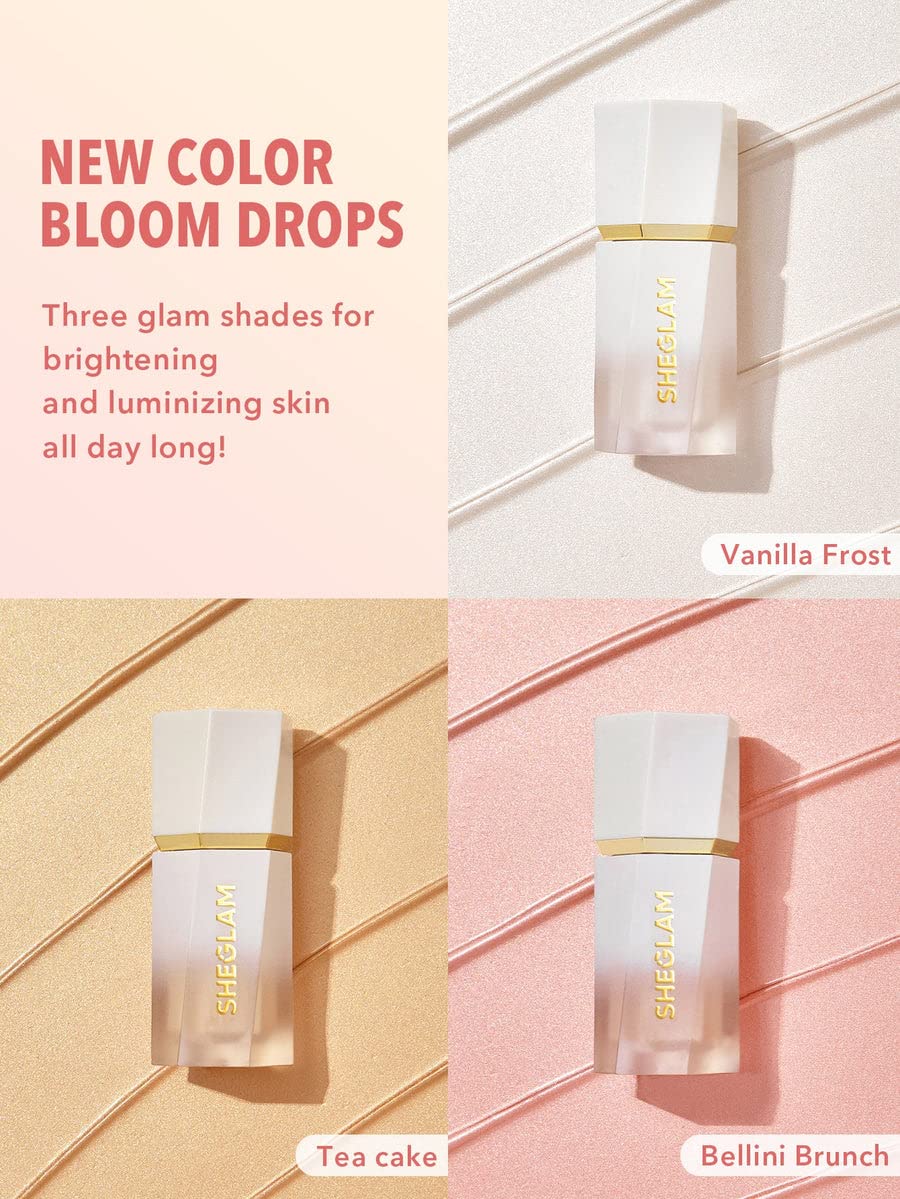 SHEGLAM Glow Bloom envase rosa para uso diario