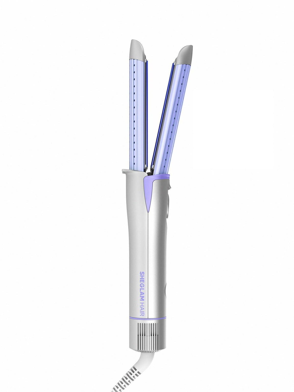 SHEGLAM Hair Cool Lock Airflow Styler con flujo 360 envolviendo el cabello para un peinado duradero.