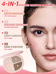 SHEGLAM Hypersculpt aplicación diaria con acabado suave y homogéneo