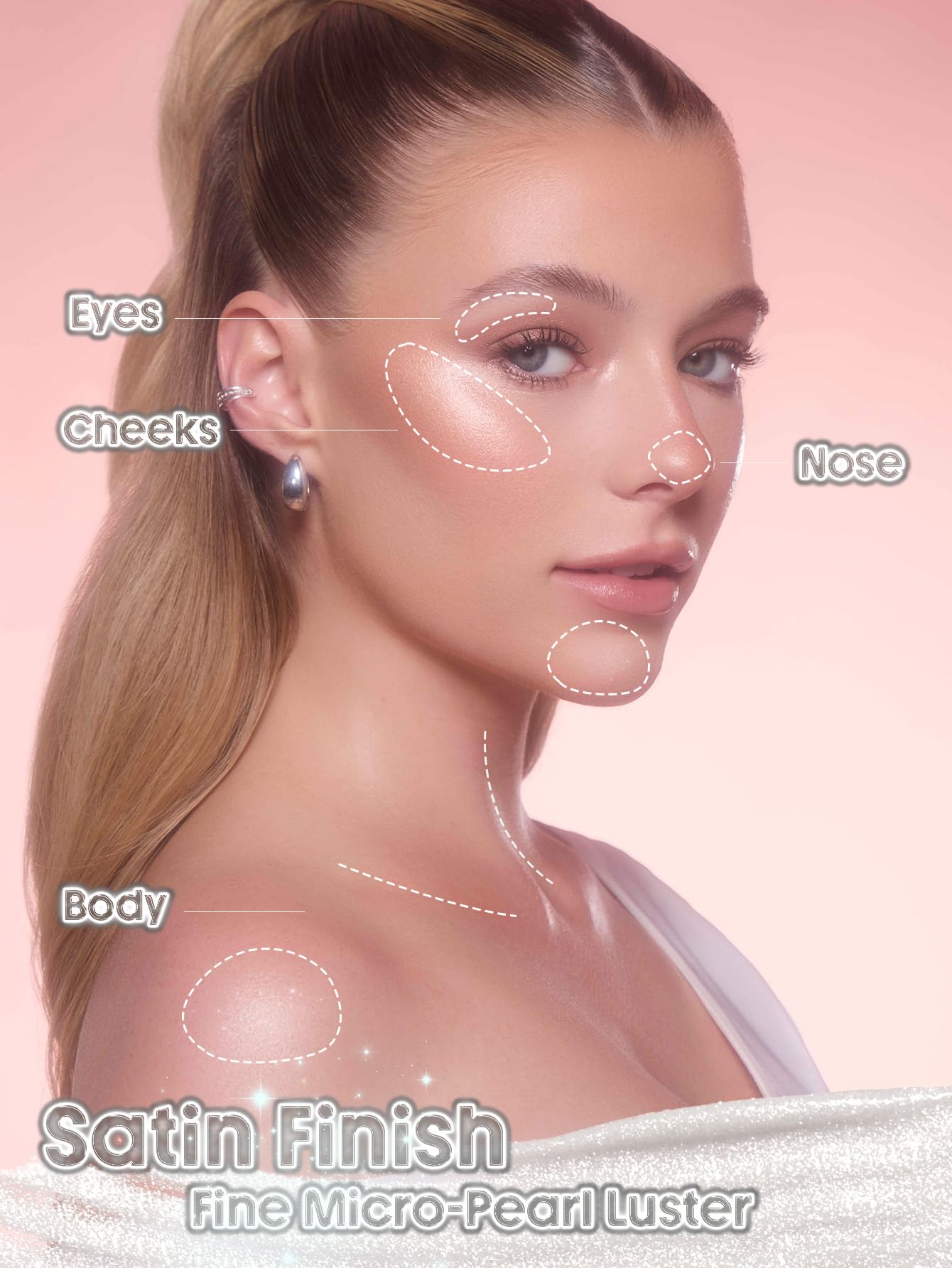 SHEGLAM iluminador en barra libre de crueldad certificado Leaping Bunny