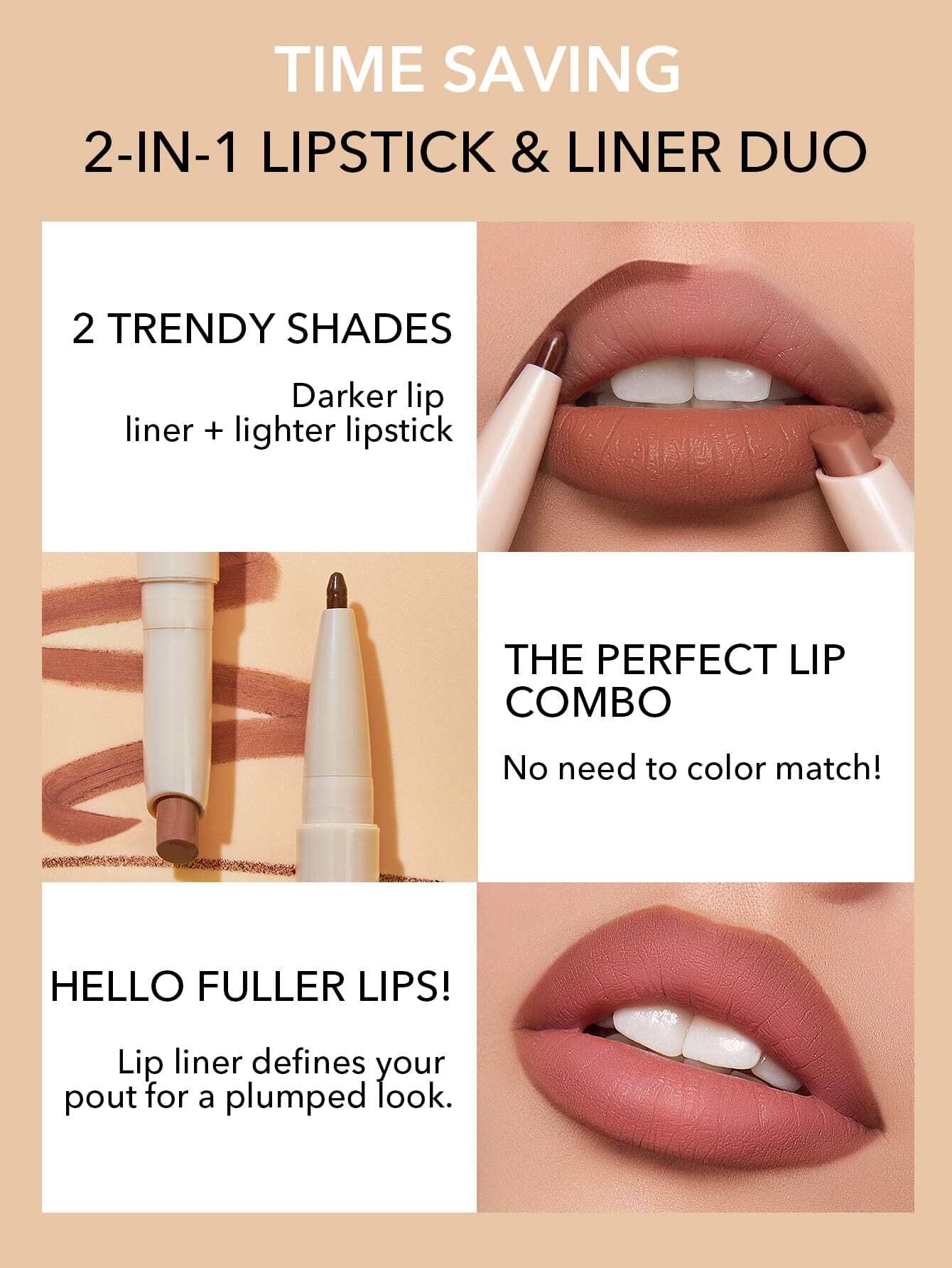 SHEGLAM labial mate de alta pigmentación para acabado intenso