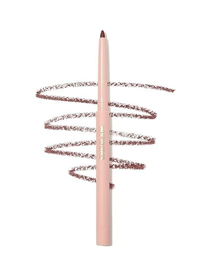 SHEGLAM But First, Coffee se desliza suave, ideal para delinear labios en jornadas largas.