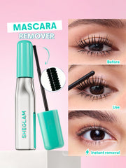 SHEGLAM Lashlighter EZ Remove ofrece limpieza rápida y suave, dejando pestañas libres de residuo