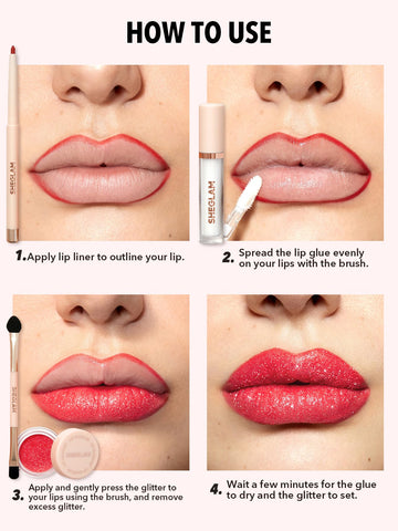 SHEGLAM Lip Dazzler Kit: aplicador para delinear y aplicar con precisión