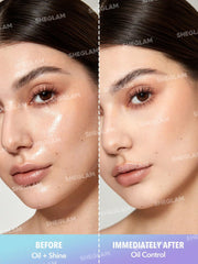 SHEGLAM Lock'd In Setting Spray, textura sedosa para piel grasa o mixta.