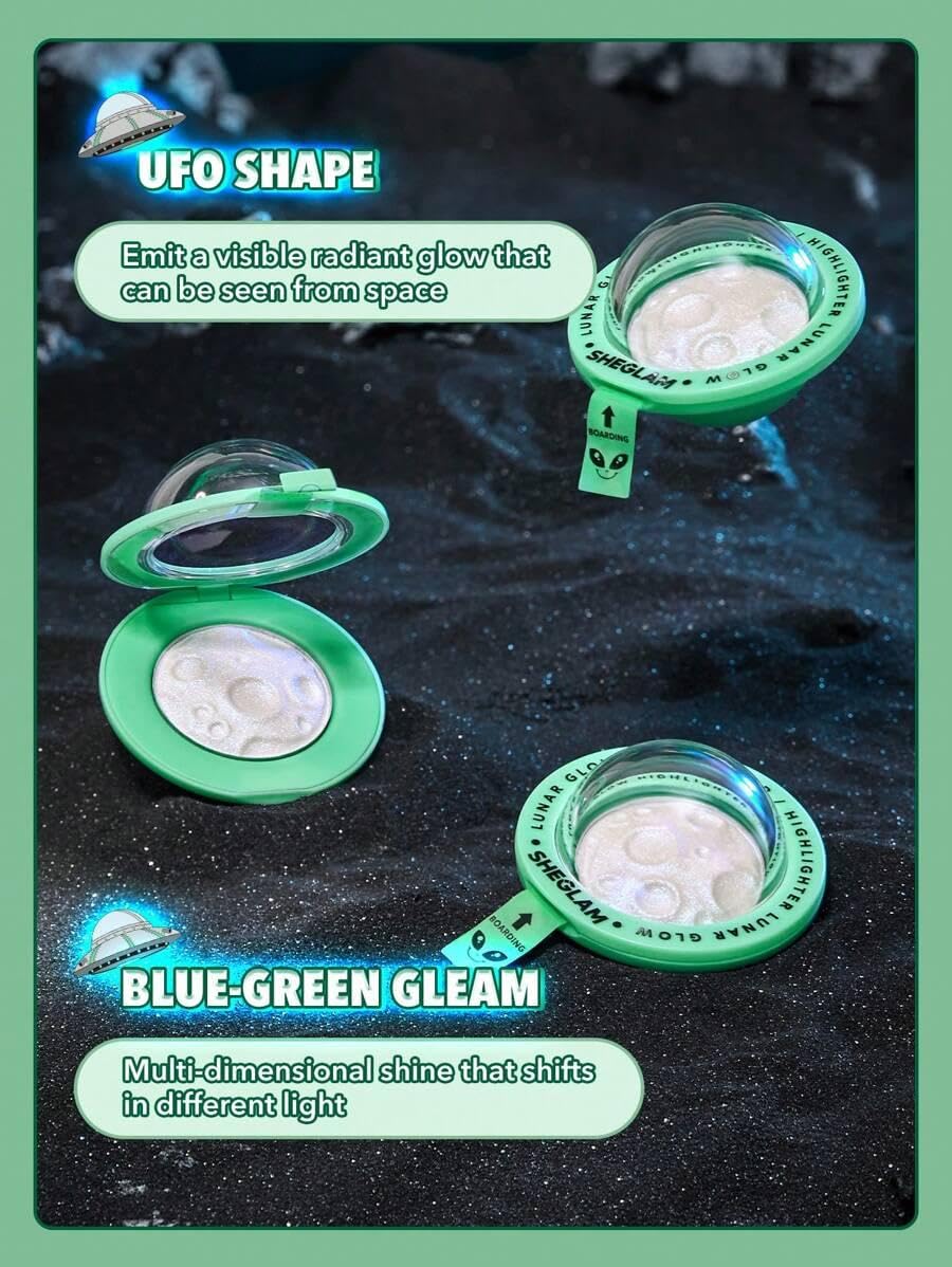 SHEGLAM iluminador: efecto de luz cambiante según la iluminación.
