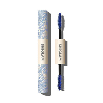 SHEGLAM Todo-en-Uno Mascara azul con volumen intenso para pestañas definidas