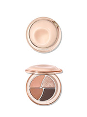 SHEGLAM Teddy Meringue paleta mini sombras mate para looks suaves y duraderos.