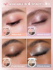 SHEGLAM Teddy Meringue paleta mini, textura sedosa para difuminar con facilidad.