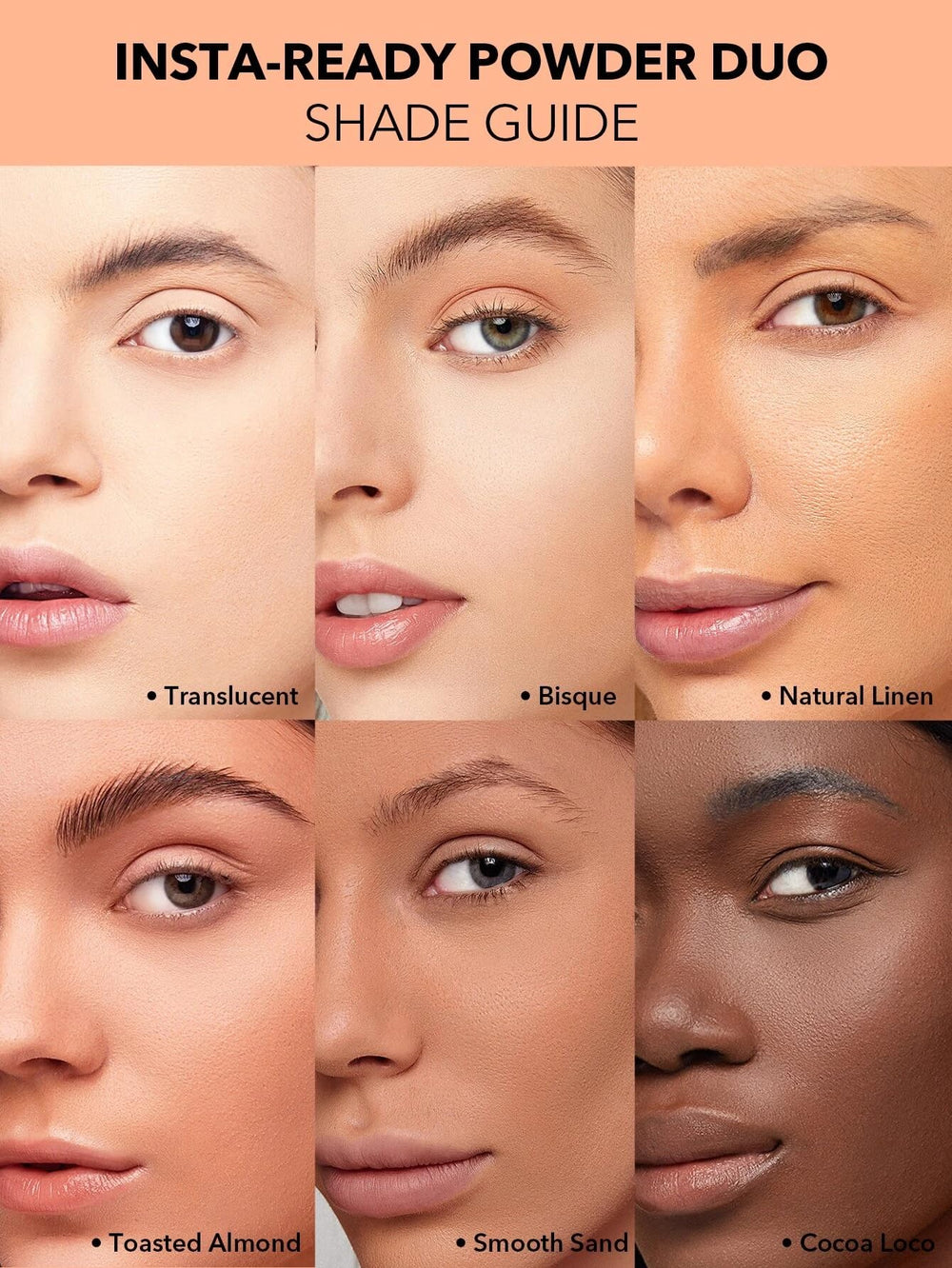 SHEGLAM polvos para rostro, control de grasa y acabado mate