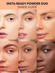 SHEGLAM polvos para rostro, control de grasa y acabado mate