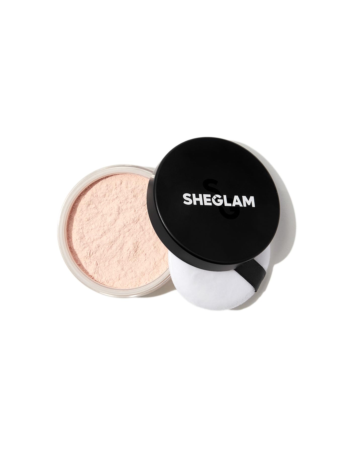 SHEGLAM polvo suelto para controlar grasa con acabado ligero.
